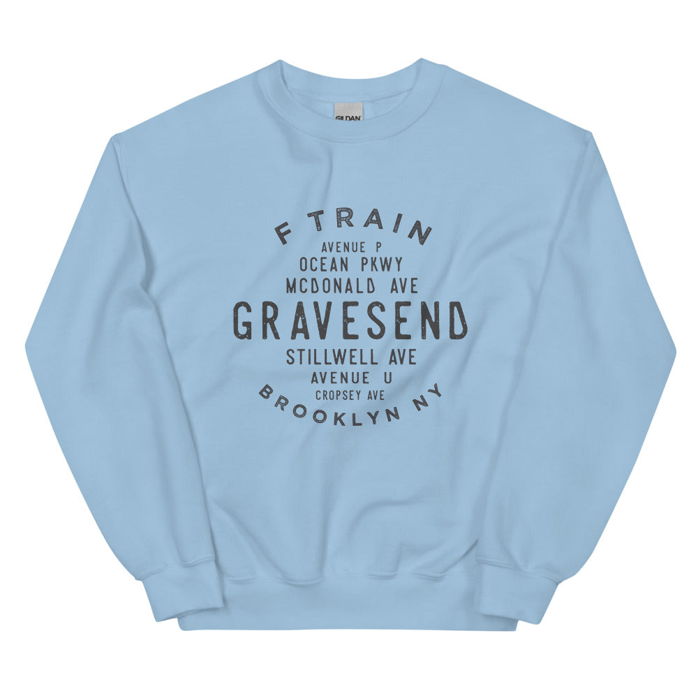 Gravesend Brooklyn NYC Adult Sweatshirt