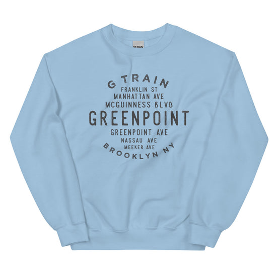 Greenpoint Brooklyn NYC Adult Sweatshirt