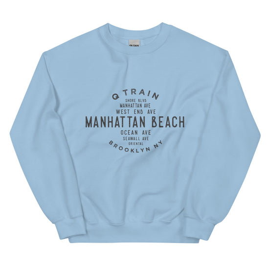Manhattan Beach Brooklyn NYC Adult Sweatshirt