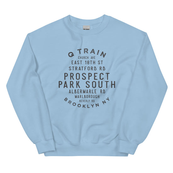 Prospect Park South Brooklyn NYC Adult Unisex Sweatshirt