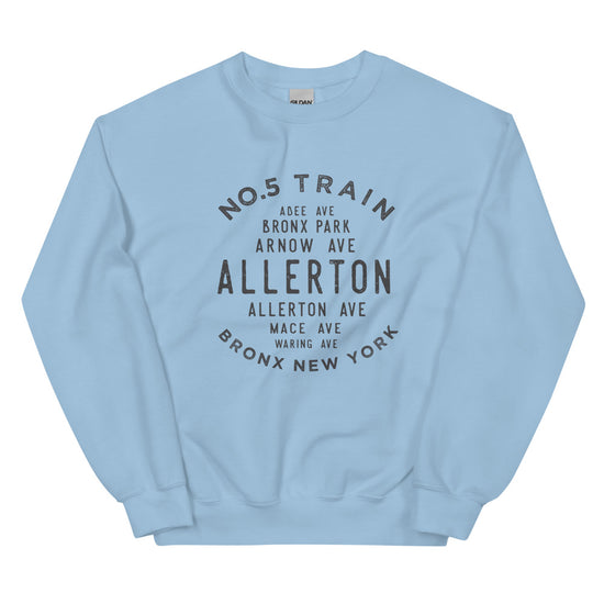 Allerton Bronx NYC Adult Sweatshirt