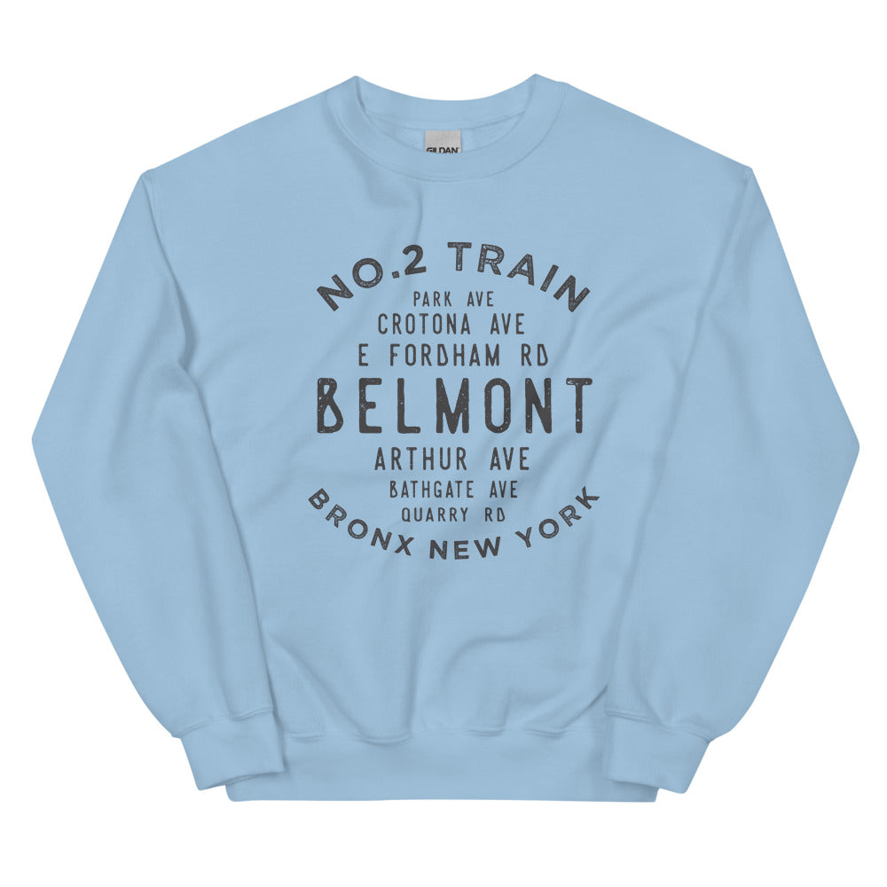 Belmont Bronx NYC Adult Sweatshirt