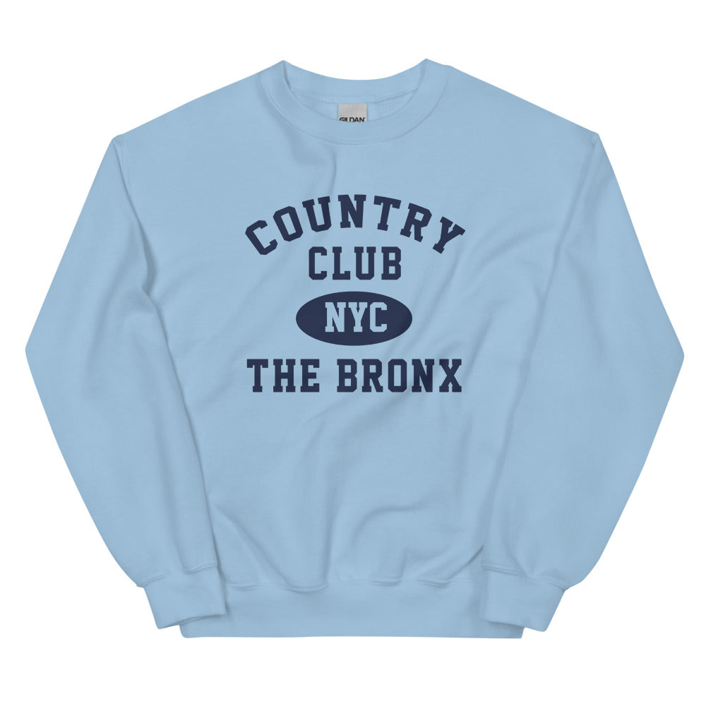 Country Club Bronx NYC Adult Unisex Sweatshirt