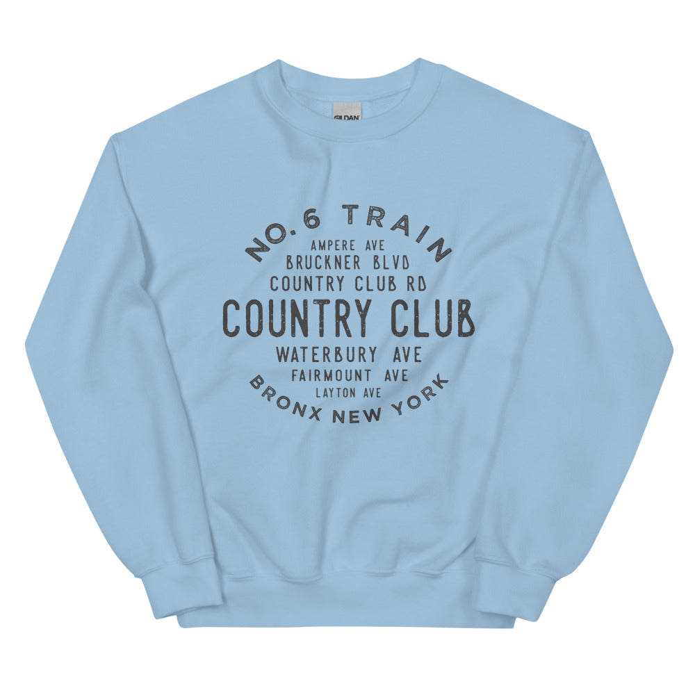 Country Club Bronx NYC Adult Sweatshirt