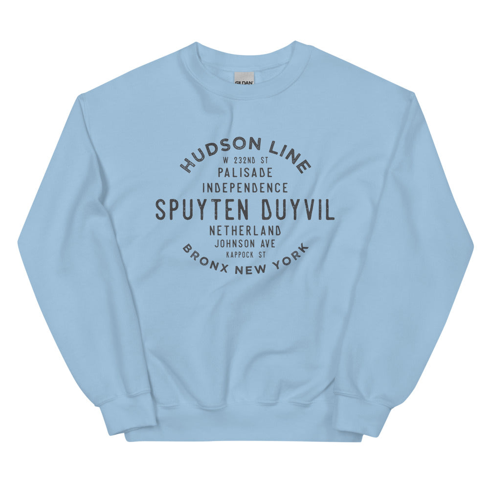 Spuyten Duyvil Bronx NYC Adult Sweatshirt