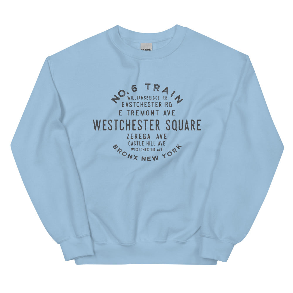 Westchester Square Bronx NYC Adult Sweatshirt