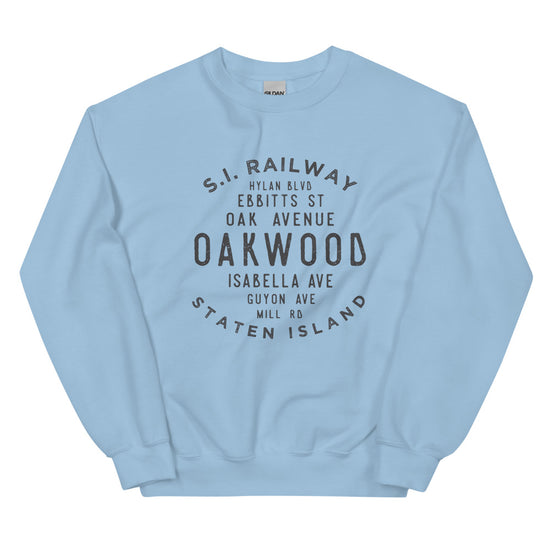 Oakwood Staten Island NYC Adult Sweatshirt