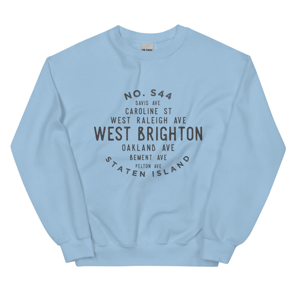 West Brighton Staten Island NYC Adult Sweatshirt
