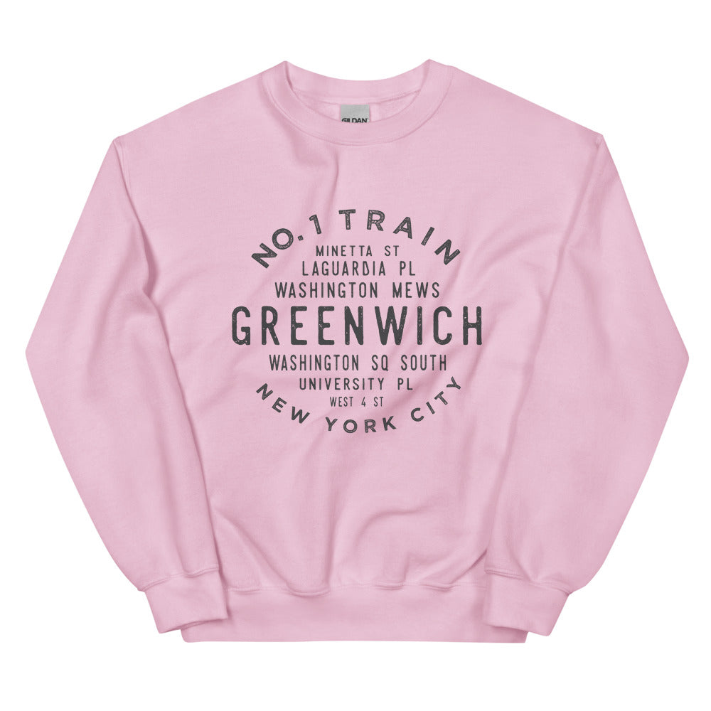 Greenwich Village Manhattan NYC Adult Sweatshirt