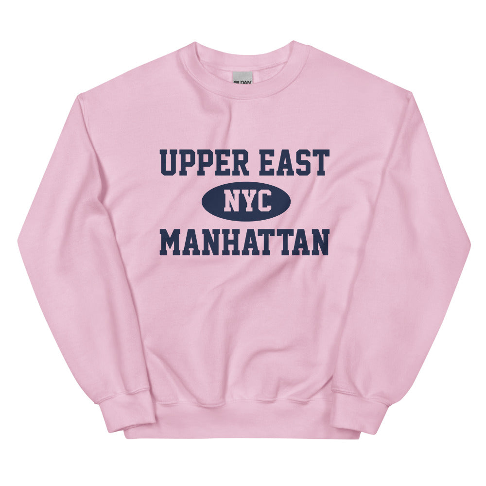 Upper East Manhattan NYC Adult Unisex Sweatshirt