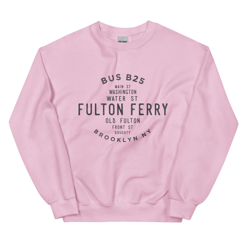 Fulton Ferry Brooklyn NYC Adult Sweatshirt
