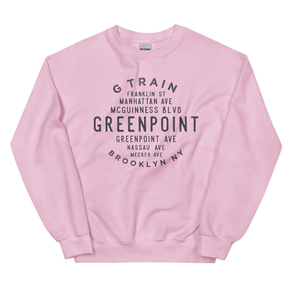 Greenpoint Brooklyn NYC Adult Sweatshirt