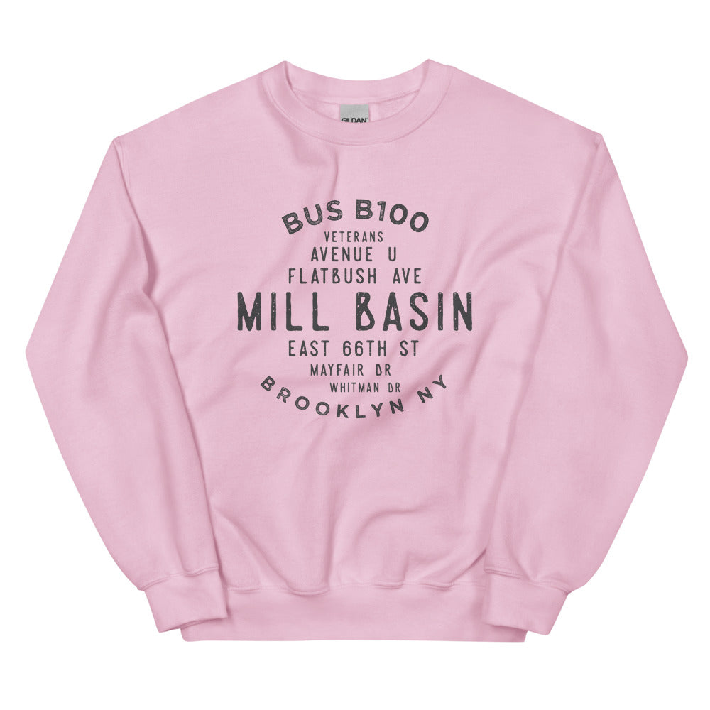 Mill Basin Brooklyn NYC Adult Sweatshirt