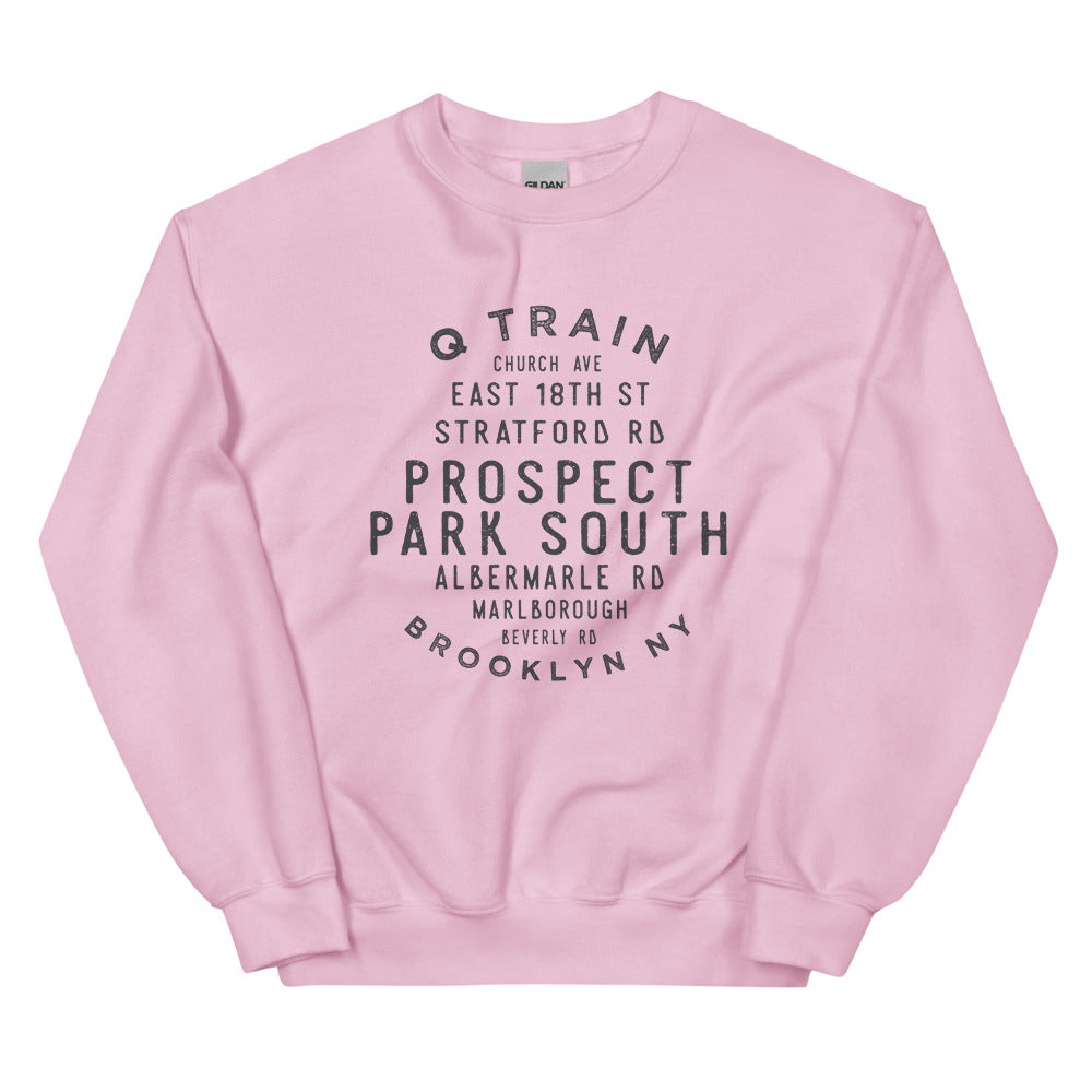 Prospect Park South Brooklyn NYC Adult Unisex Sweatshirt