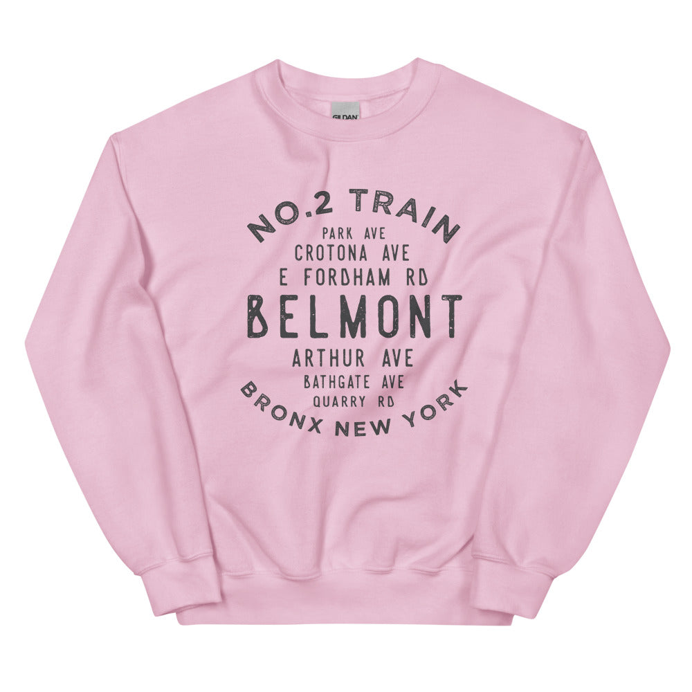 Belmont Bronx NYC Adult Sweatshirt