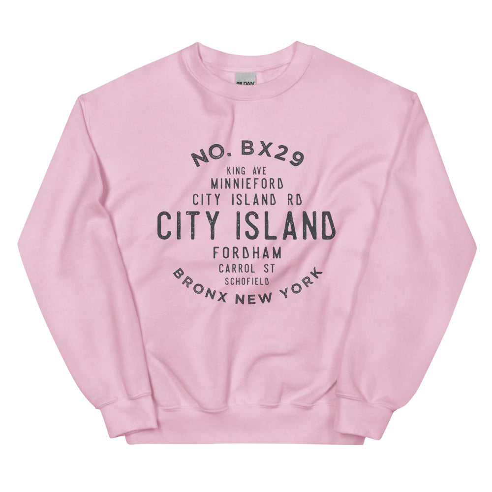 City Island Bronx NYC Adult Sweatshirt