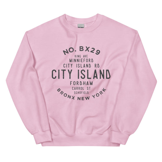 City Island Bronx NYC Adult Sweatshirt