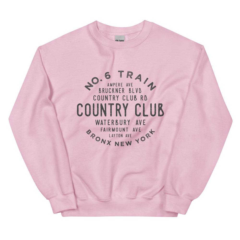 Country Club Bronx NYC Adult Sweatshirt