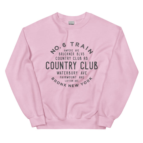 Country Club Bronx NYC Adult Sweatshirt