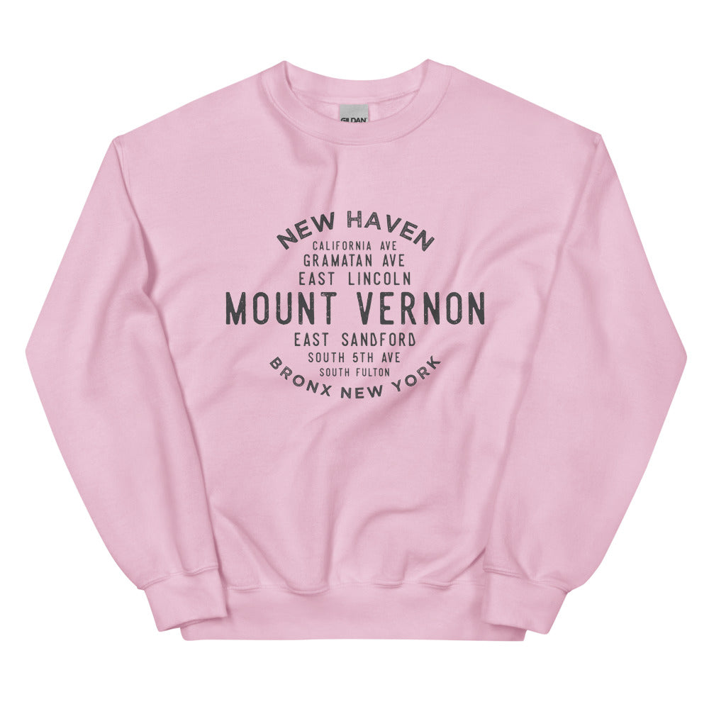 Mount Vernon Bronx NYC Adult Sweatshirt