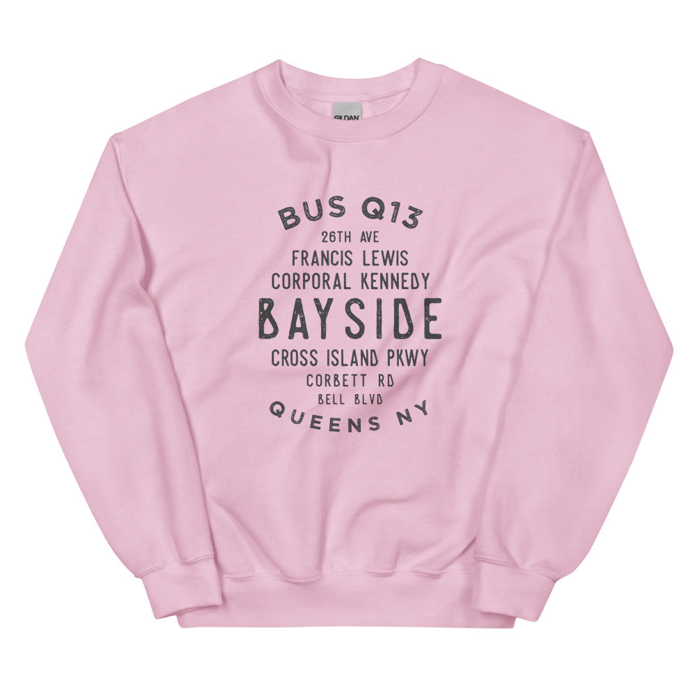 Bayside Queens NYC Adult Sweatshirt