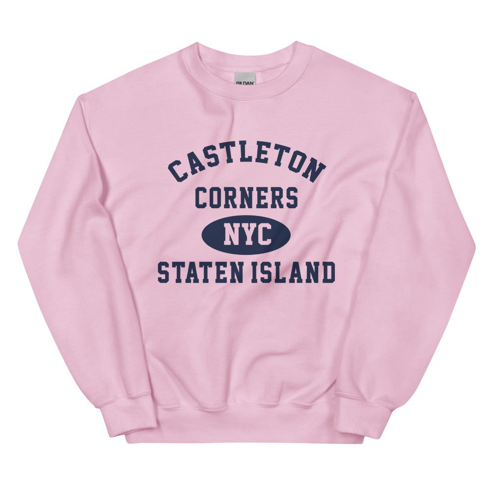 Castleton Corners Staten Island NYC Adult Unisex Sweatshirt