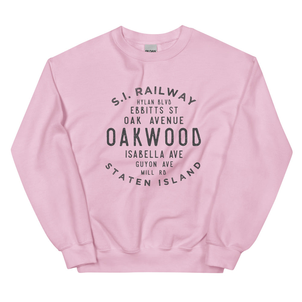 Oakwood Staten Island NYC Adult Sweatshirt