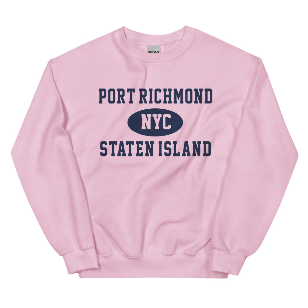 Port Richmond Staten Island NYC Adult Unisex Sweatshirt