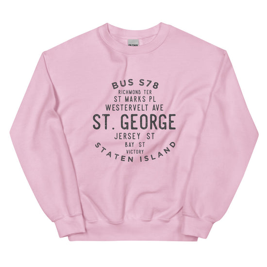 St. George Staten Island NYC Adult Sweatshirt