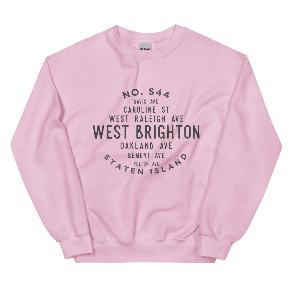 West Brighton Staten Island NYC Adult Sweatshirt