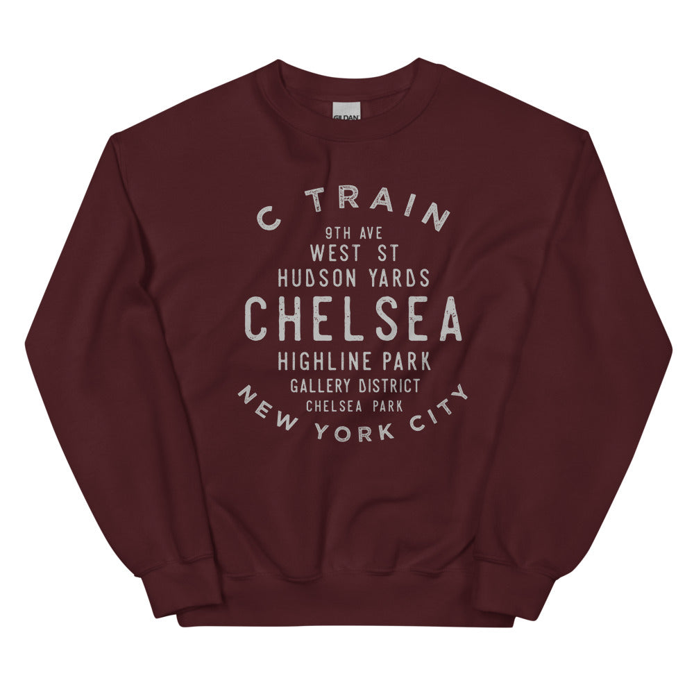 Chelsea Manhattan NYC Adult Sweatshirt