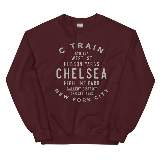 Chelsea Manhattan NYC Adult Sweatshirt