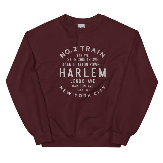 Harlem Manhattan NYC Adult Sweatshirt