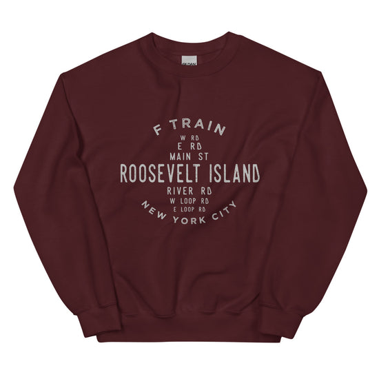Roosevelt Island Manhattan NYC Adult Sweatshirt
