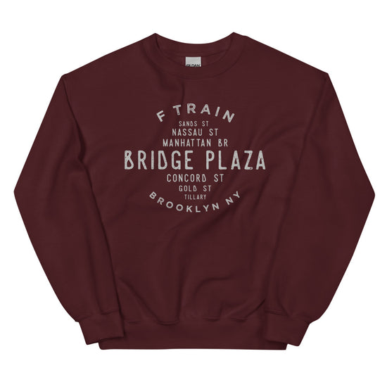 Bridge Plaza Brooklyn NYC Adult Sweatshirt