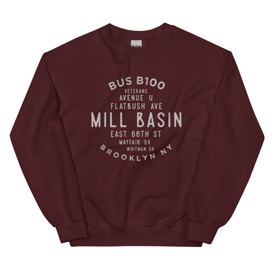Load image into Gallery viewer, Mill Basin Brooklyn NYC Adult Sweatshirt
