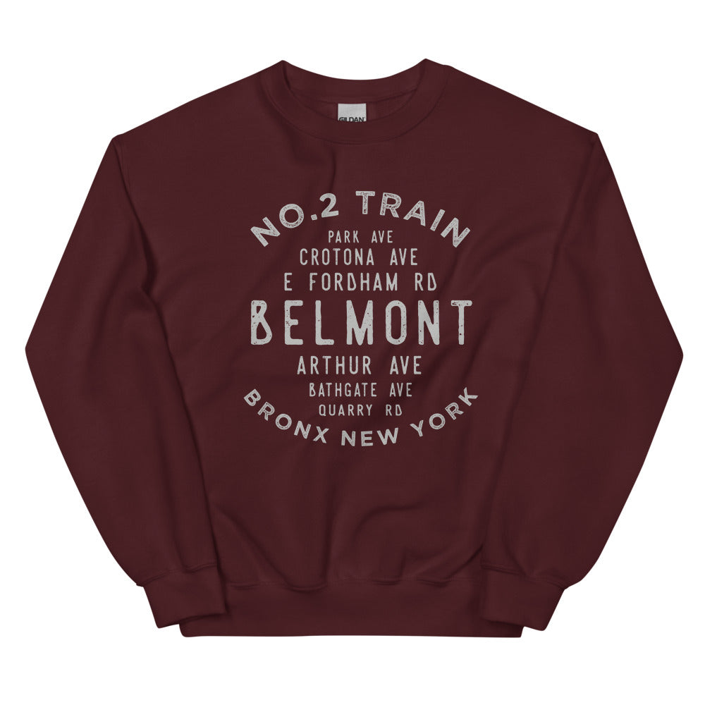 Belmont Bronx NYC Adult Sweatshirt