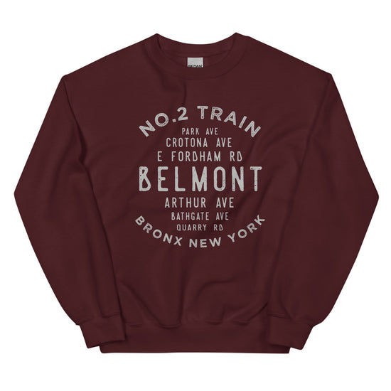 Belmont Bronx NYC Adult Sweatshirt