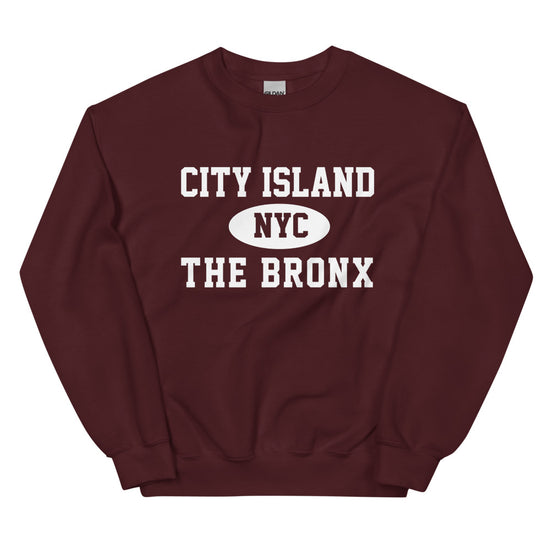 City Island Bronx NYC Adult Unisex Sweatshirt