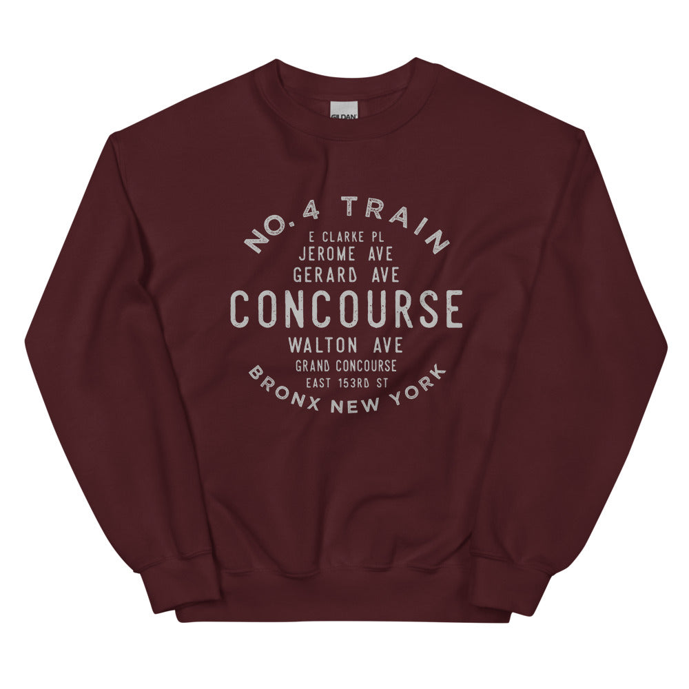 Concourse Bronx NYC Adult Unisex Sweatshirt
