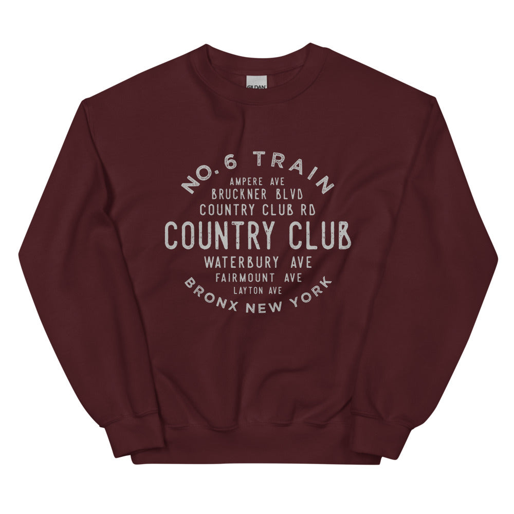 Country Club Bronx NYC Adult Sweatshirt