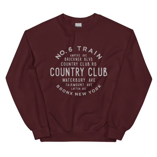 Country Club Bronx NYC Adult Sweatshirt