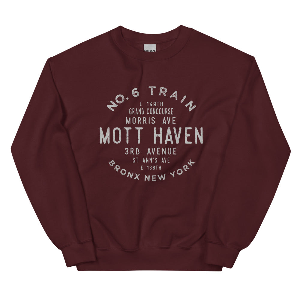 Mott Haven Bronx NYC Adult Sweatshirt