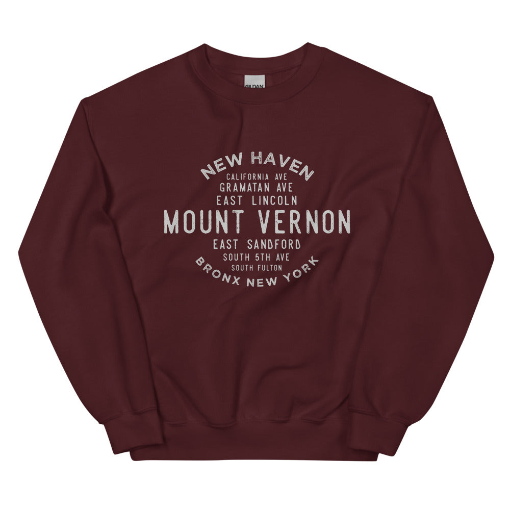 Mount Vernon Bronx NYC Adult Sweatshirt