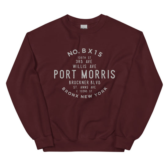 Port Morris Bronx NYC Adult Sweatshirt