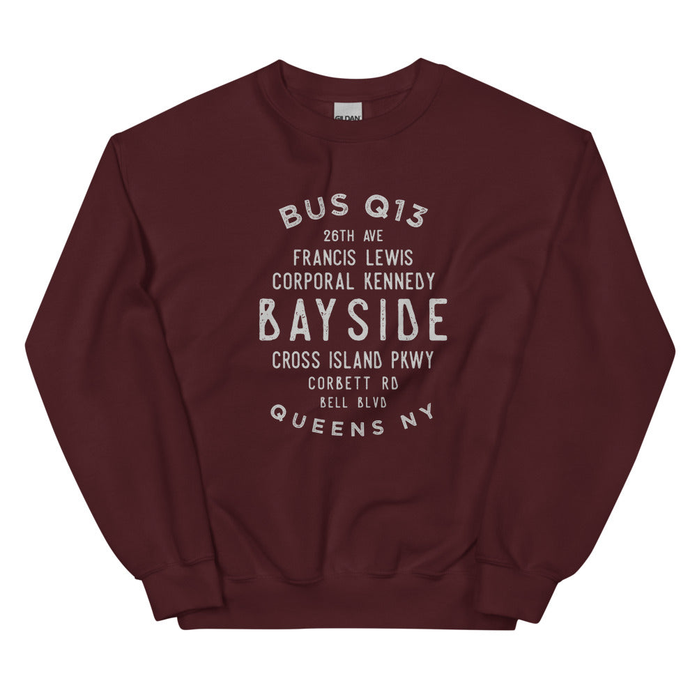 Bayside Queens NYC Adult Sweatshirt