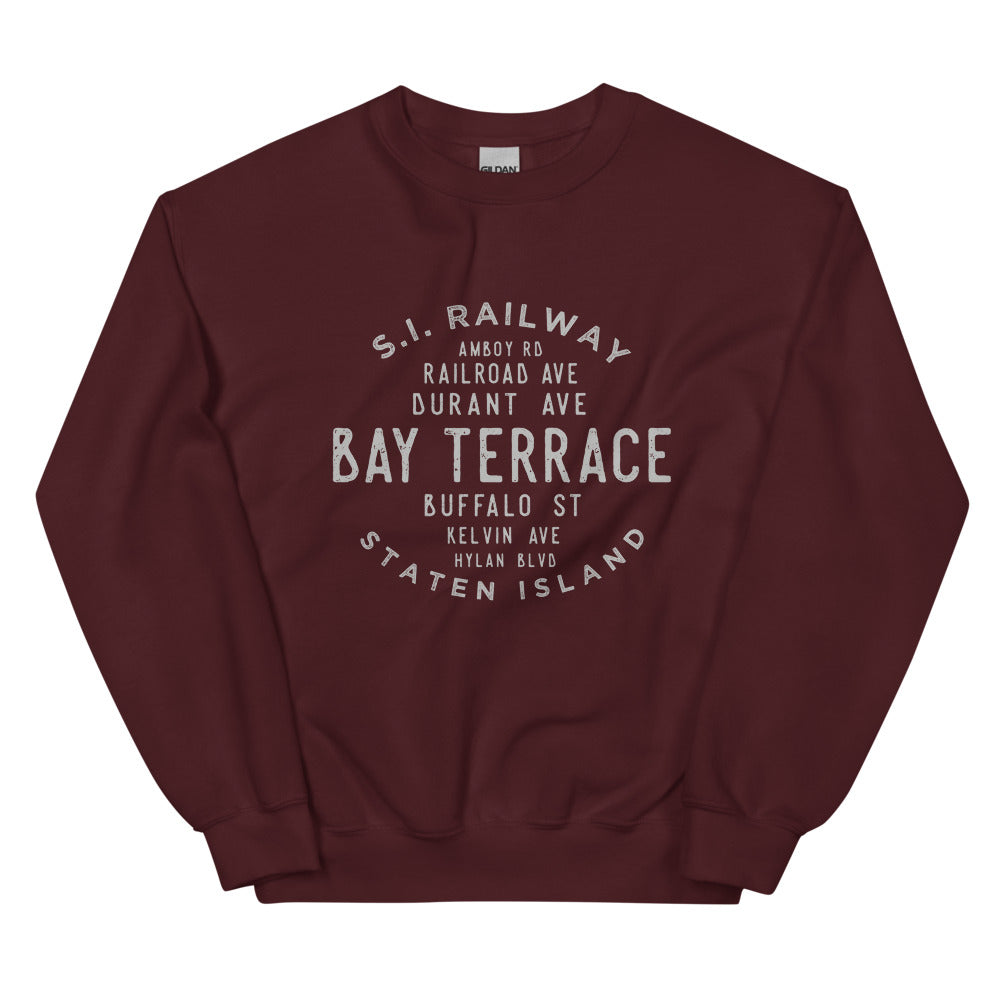 Bay Terrace Staten Island NYC Adult Sweatshirt