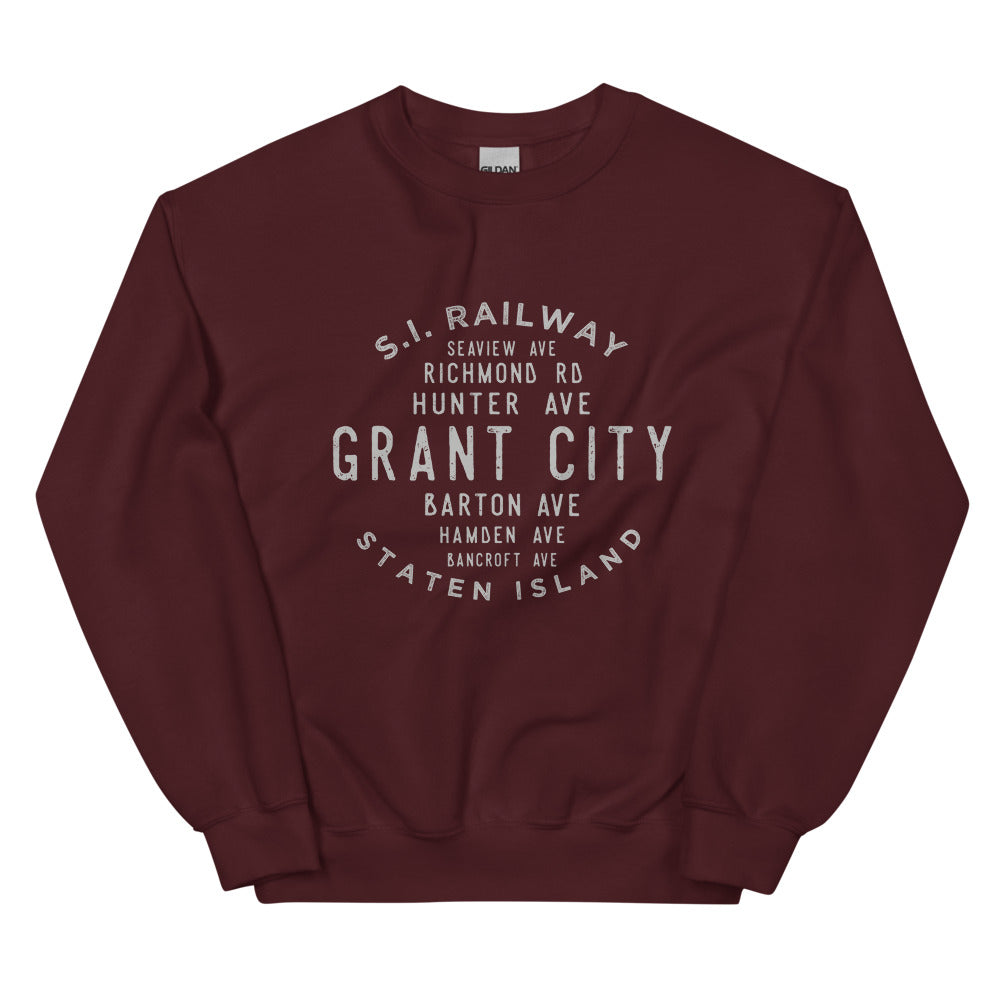 Grant City Staten Island NYC Adult Sweatshirt