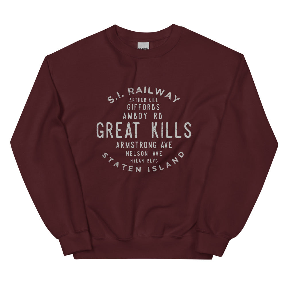 Great Kills Staten Island NYC Adult Sweatshirt