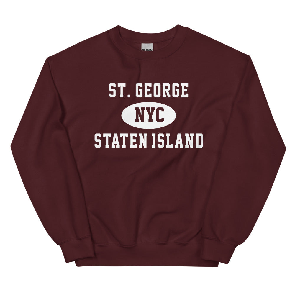 St. George Staten Island NYC Adult Unisex Sweatshirt